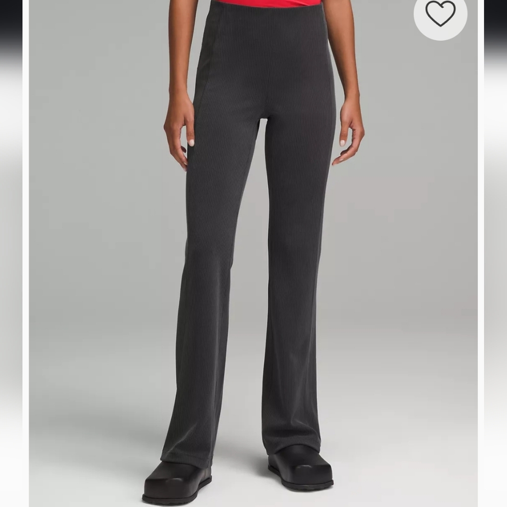 Lululemon Ribbed Softstreme Flared Pant Regular